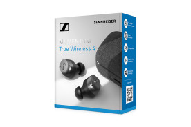Sennheiser Momentum True Wireless 4 | MTW4 Black Graphite - słuchawki dokanałowe bezprzewodowe Bluetooth Sennheiser Momentum True Wireless 4 | MTW4 Black Graphite - słuchawki dokanałowe bezprzewodowe Bluetooth