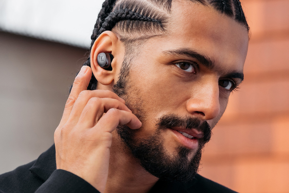 Sennheiser Momentum True Wireless 4 | MTW4 White Silver - słuchawki dokanałowe bezprzewodowe Bluetooth