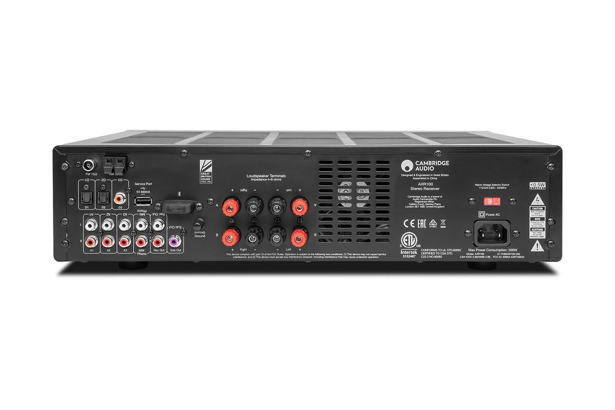 Cambridge Audio AXR100 - amplituner stereo Cambridge Audio AXR100 - amplituner stereo