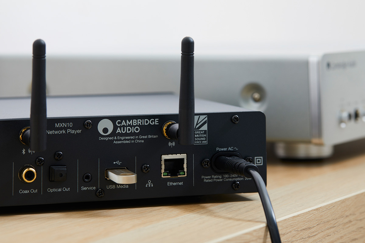 Cambridge Audio MXN10 Lunar Grey - sieciowy odtwarzacz audio