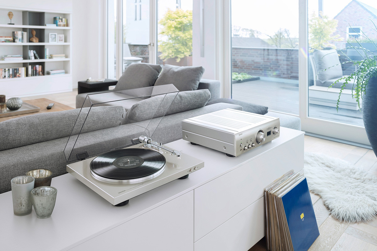 Denon DP-300F Premium Silver - gramofon analogowy Denon DP-300F Premium Silver - gramofon analogowy
