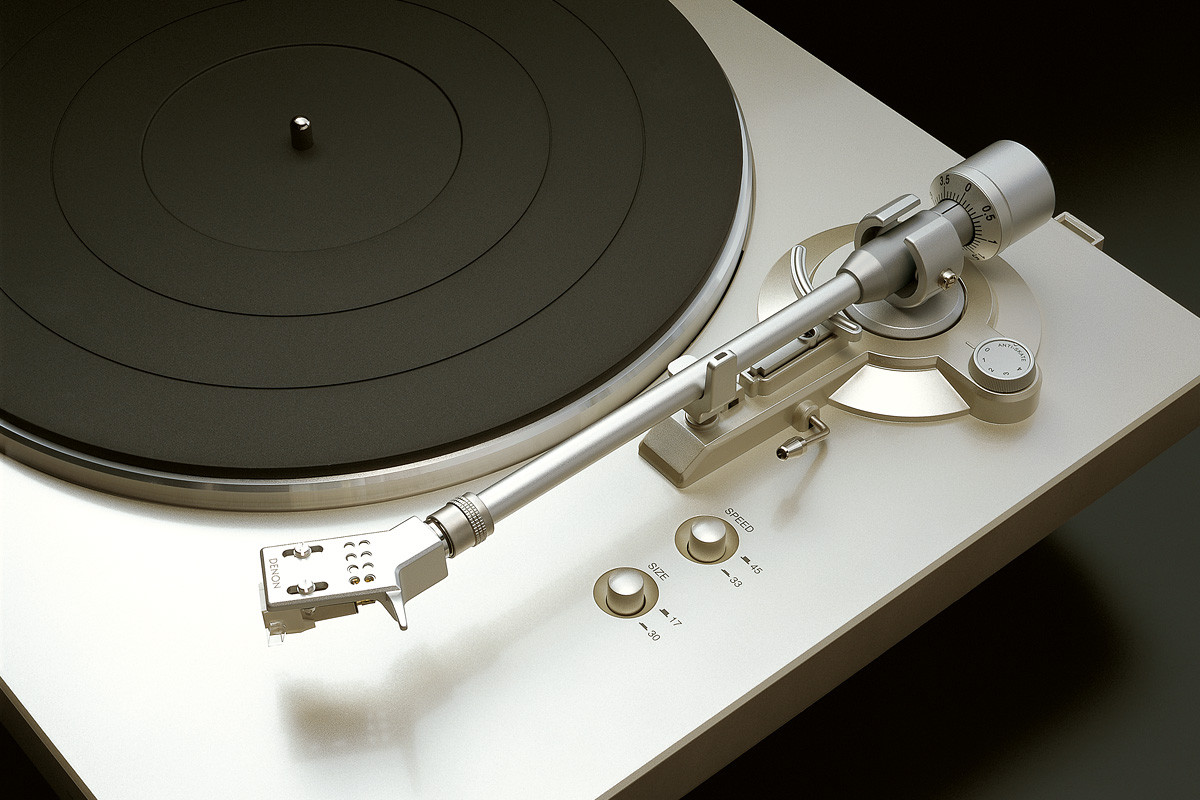 Denon DP-300F Premium Silver - gramofon analogowy Denon DP-300F Premium Silver - gramofon analogowy