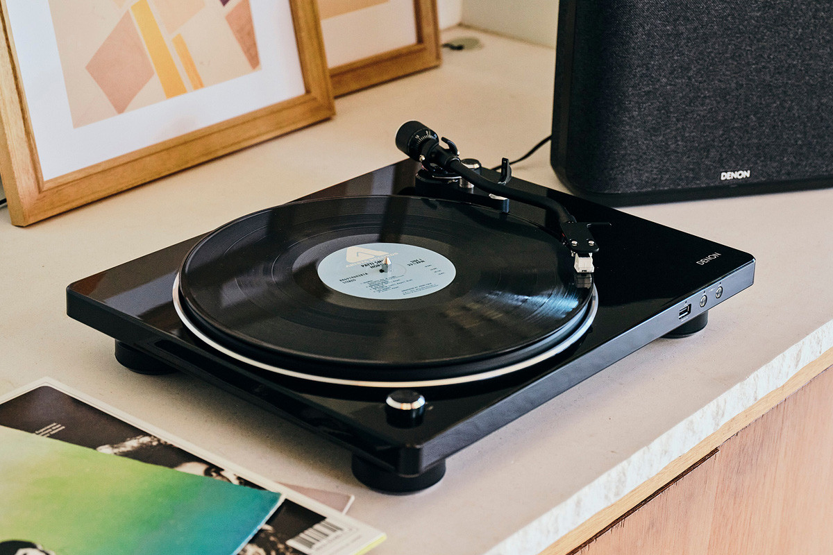 Denon DP-450USB White - gramofon analogowy Denon DP-450USB White - gramofon analogowy