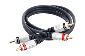 Vitalco Stereo RCA RKD200/5 - przewód 2xRCA/2xRCA | interkonekt stereo o długości 5 m Vitalco Stereo RCA RKD200/5 - przewód 2xRCA/2xRCA | interkonekt stereo o długości 5 m