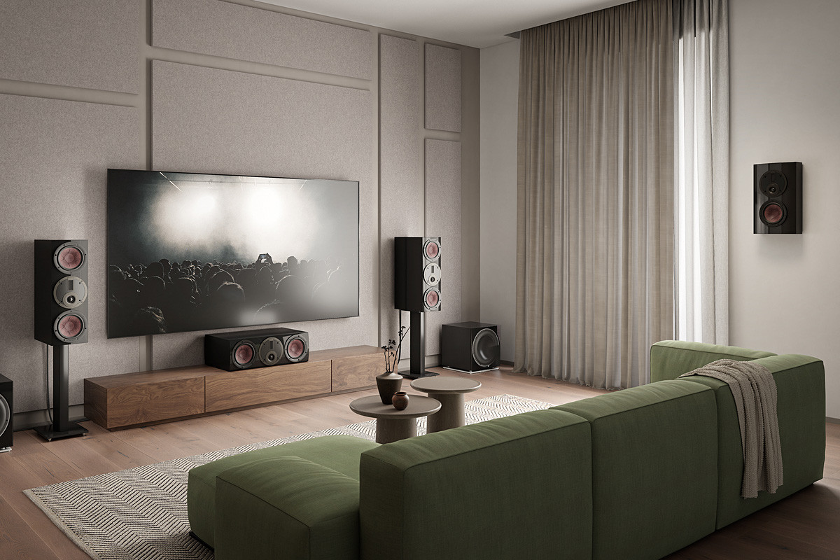 Dali Rubikore Cinema Natural Walnut - kolumna centralna/podstawkowa typu LCR