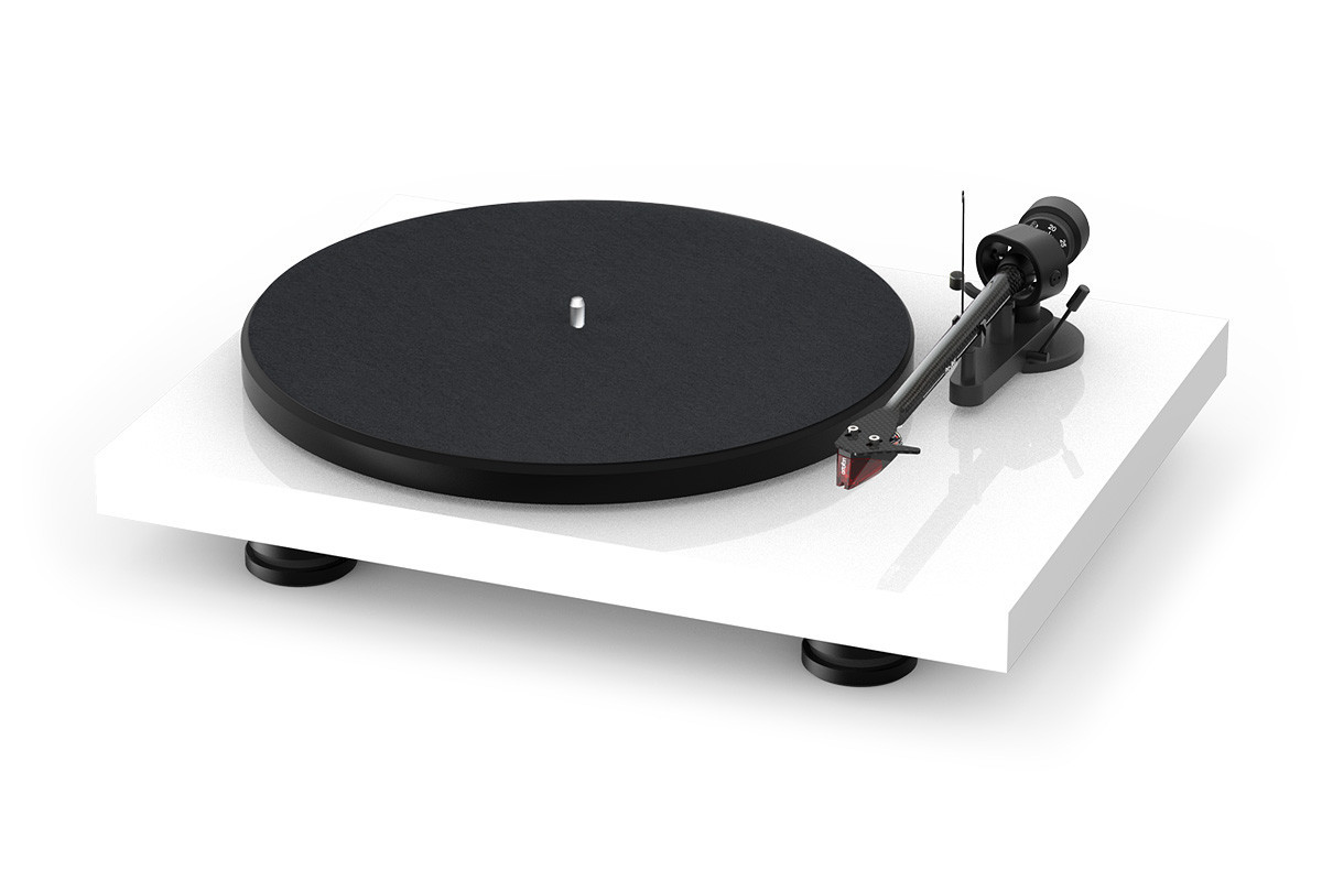 Pro-Ject Debut Carbon EVO White High Gloss - gramofon analogowy