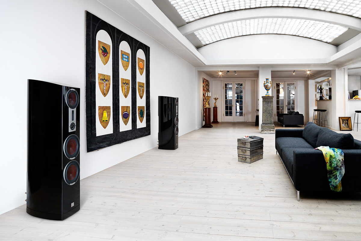 Dali Epicon 8 Black High Gloss Lacquer - kolumny podłogowe