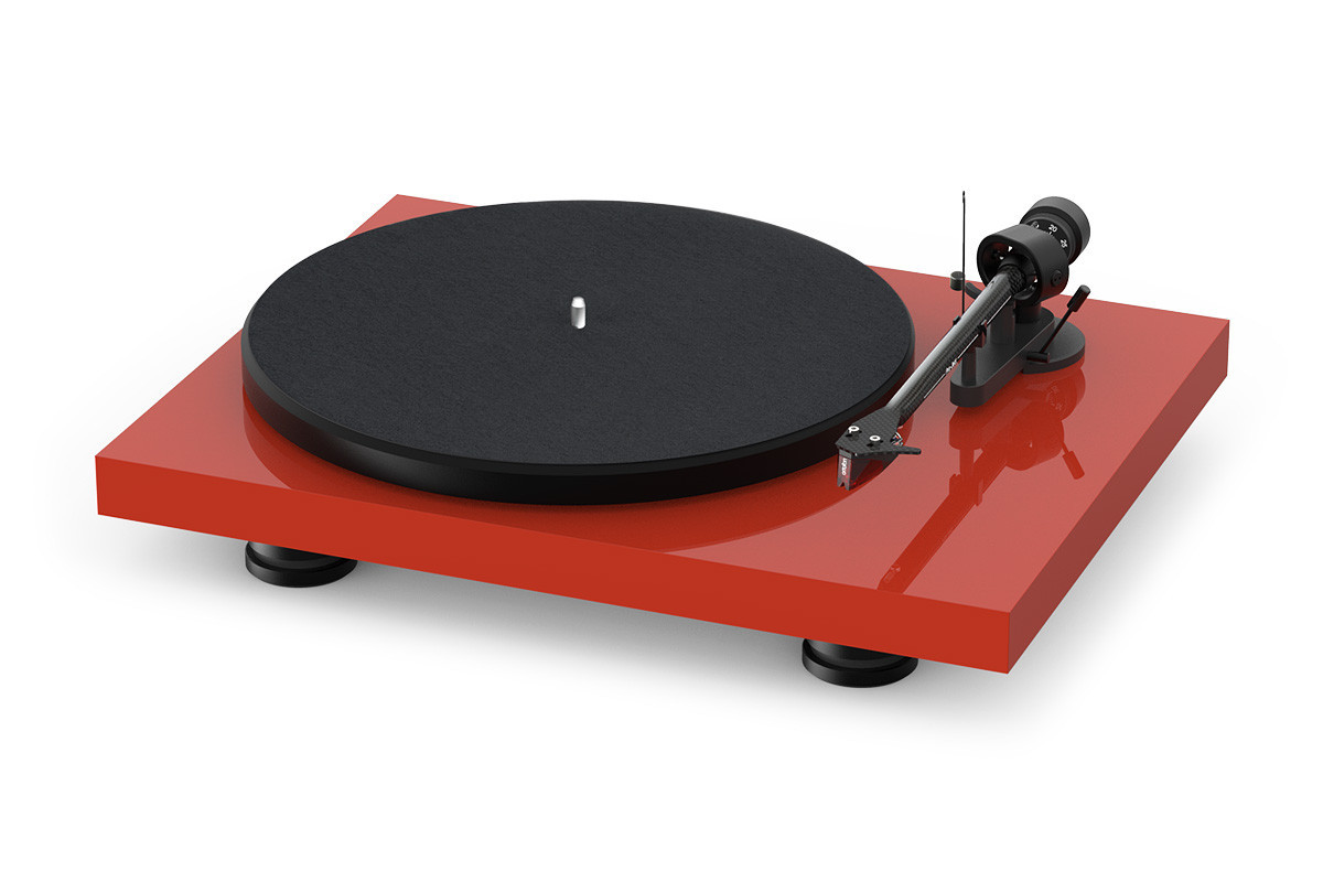 Pro-Ject Debut Carbon EVO Red High Gloss - gramofon analogowy