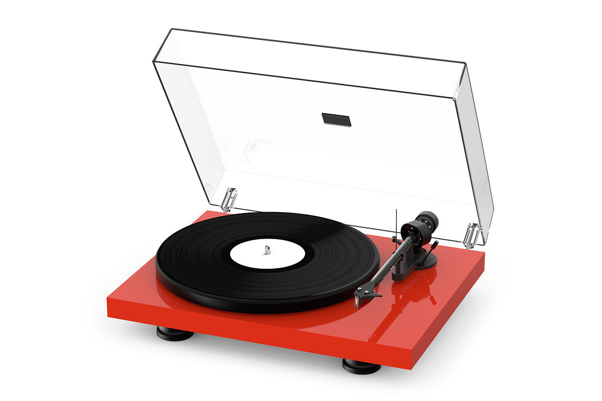 Pro-Ject Debut Carbon EVO Red High Gloss - gramofon analogowy Pro-Ject Debut Carbon EVO Red High Gloss - gramofon analogowy
