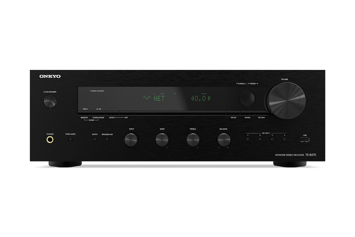 Onkyo TX-8470 Black - amplituner stereo