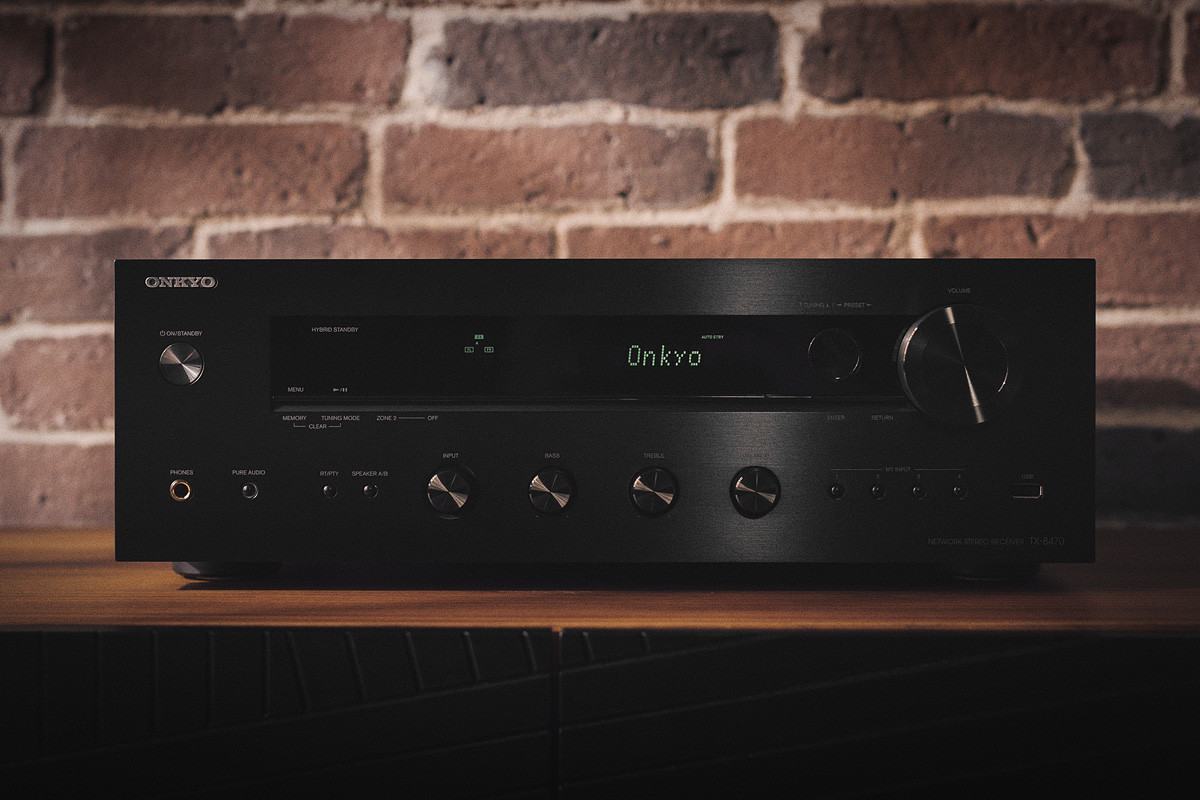Onkyo TX-8470 Black - amplituner stereo