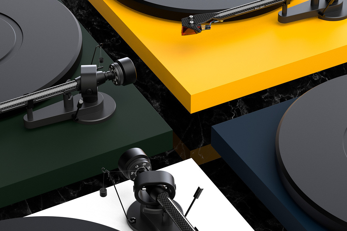 Pro-Ject Debut Carbon EVO Blue Satin - gramofon analogowy Pro-Ject Debut Carbon EVO Blue Satin - gramofon analogowy