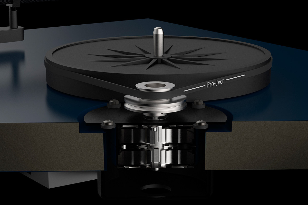 Pro-Ject Debut Carbon EVO Blue Satin - gramofon analogowy Pro-Ject Debut Carbon EVO Blue Satin - gramofon analogowy