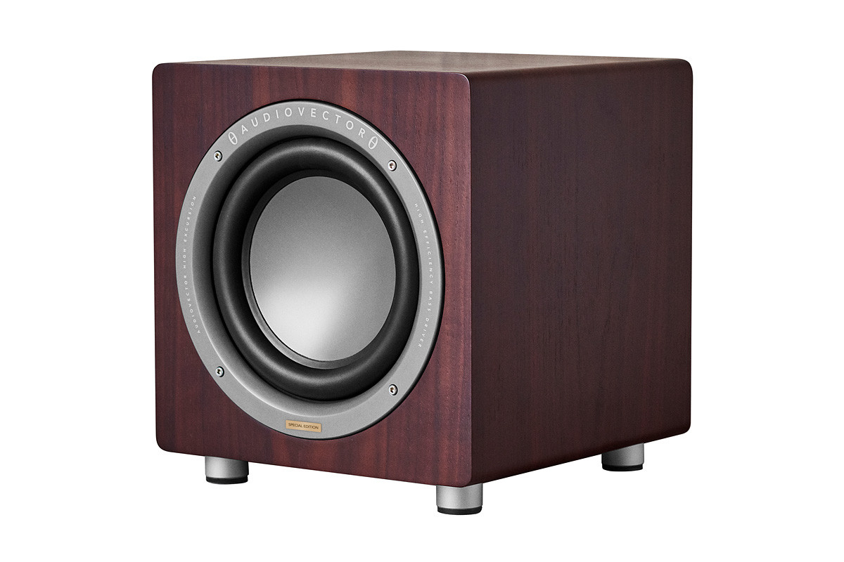 Audiovector QR SUB SE Dark Walnut - subwoofer aktywny