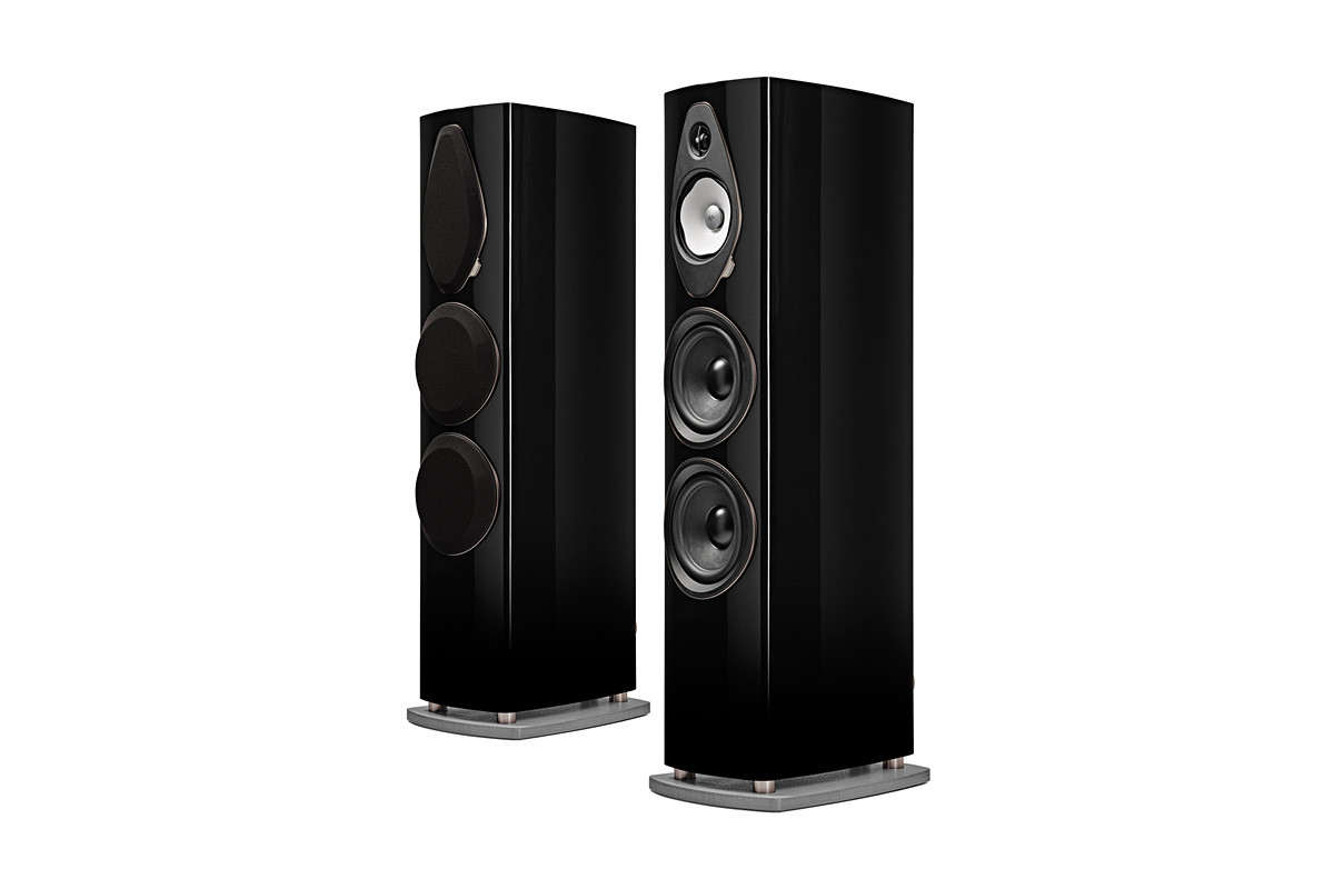 Sonus Faber Sonetto VIII G2 Piano Black - kolumny podłogowe