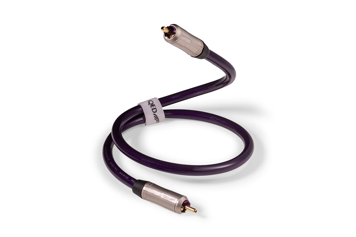 QED Reference Digital Audio 40 - przewód 1xRCA/1xRCA typu coaxial o długości 3 m