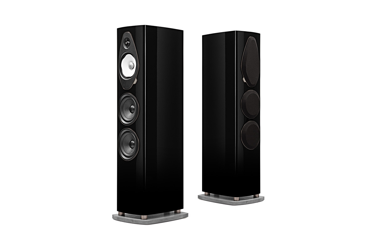 Sonus Faber Sonetto V G2 Piano Black - kolumny podłogowe