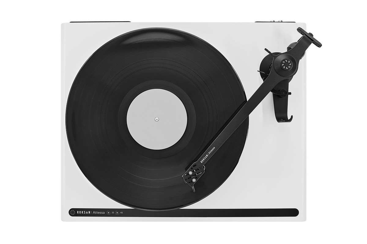 Roksan Attessa Turntable Satin White - gramofon analogowy Roksan Attessa Turntable Satin White - gramofon analogowy