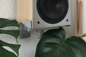 B-Tech BT77 Black - uniwersalny uchwyt do kolumn