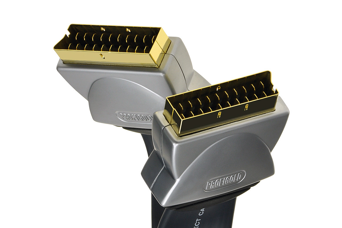 Profigold PGV781 - przewód Scart/Scart o długości 0,75 m