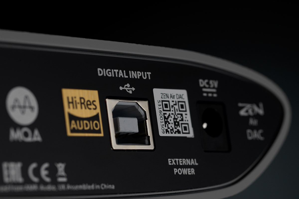 iFi audio ZEN Air DAC - przetwornik cyfrowo-analogowy DAC USB ze wzmacniaczem słuchawkowym