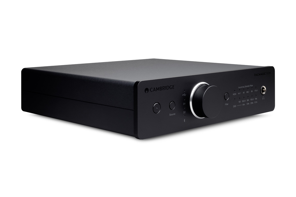 Cambridge Audio DacMagic 200M Black Edition - przetwornik cyfrowo-analogowy DAC USB ze wzmacniaczem słuchawkowym