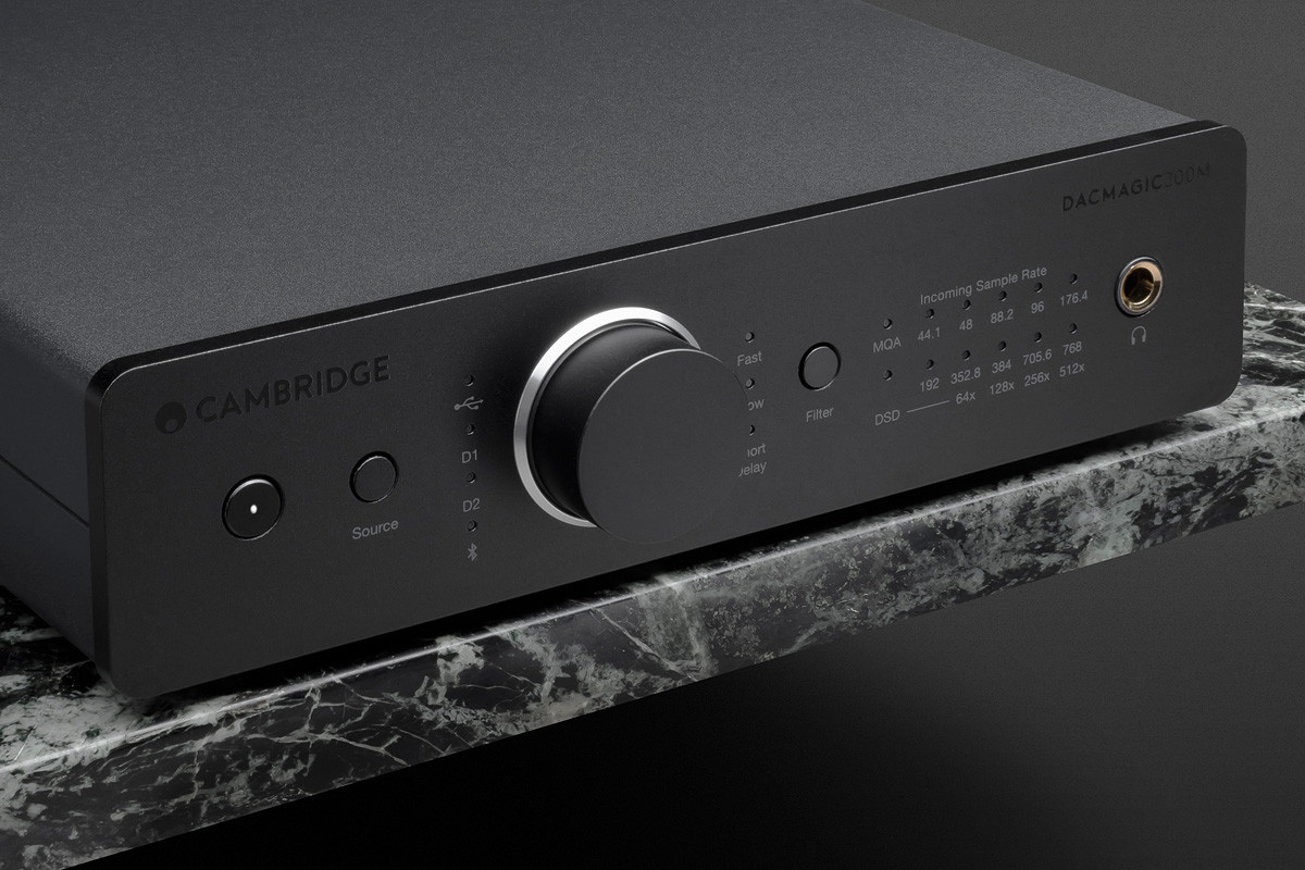 Cambridge Audio DacMagic 200M Black Edition - przetwornik cyfrowo-analogowy DAC USB ze wzmacniaczem słuchawkowym