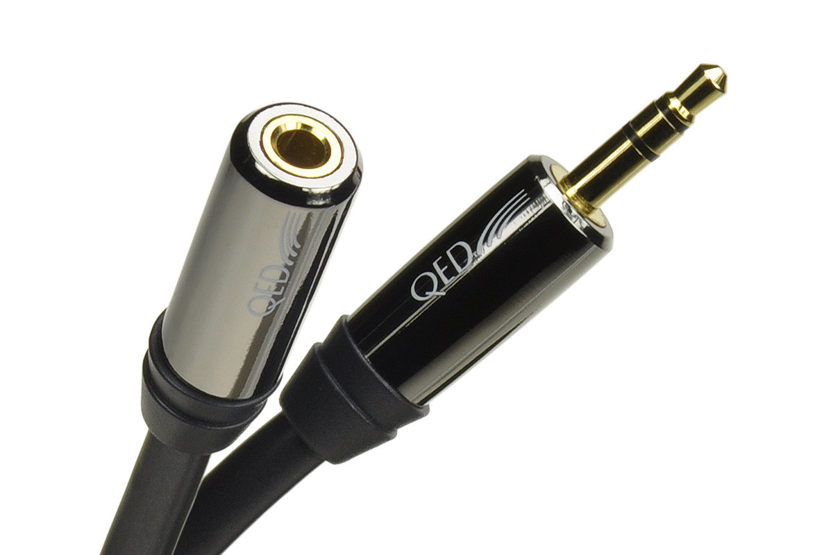 QED Performance 3,5 mm Headphone Extension - przedłużacz mini jack 3,5 mm stereo o długości 1,5 m