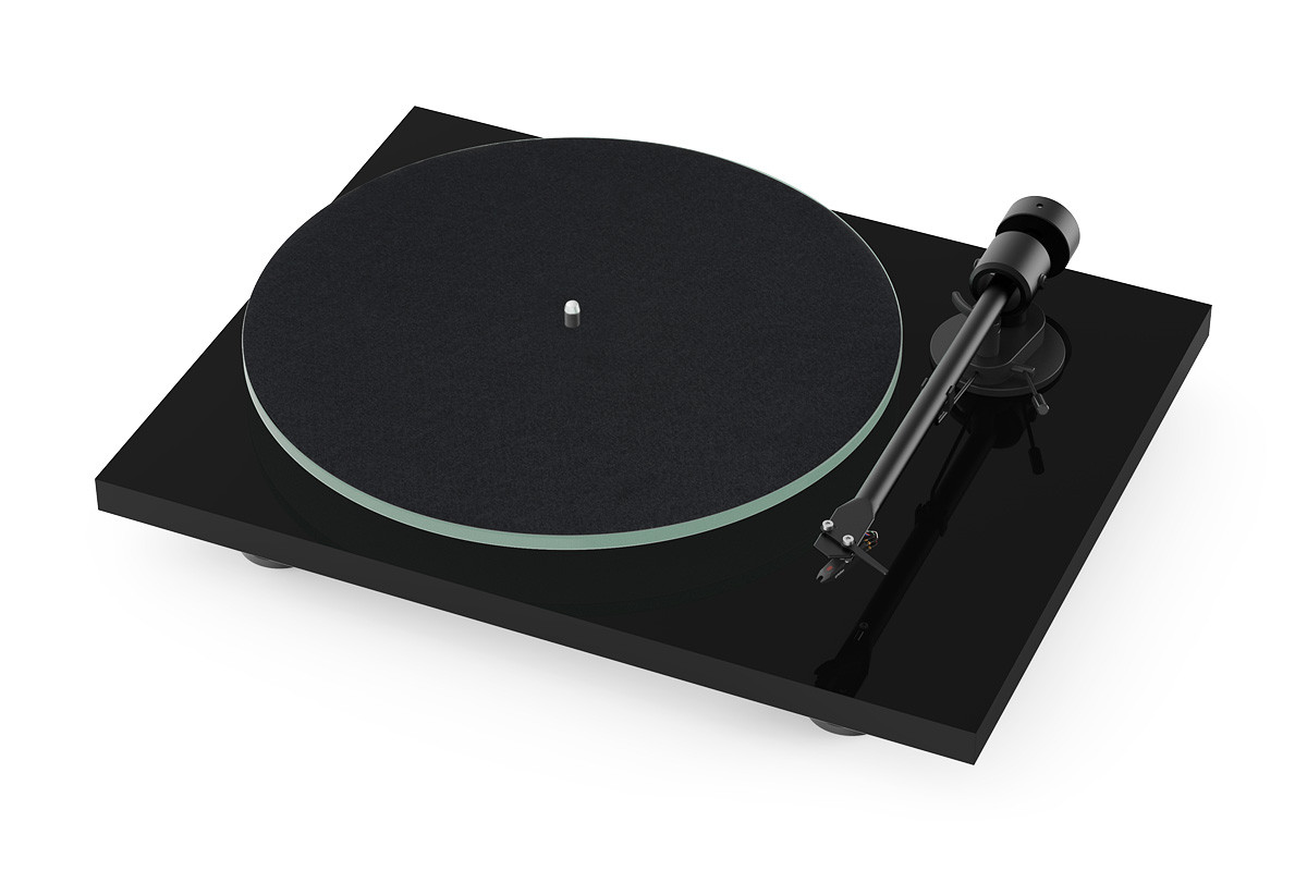 Pro-Ject T1 EVO Black High Gloss - gramofon analogowy