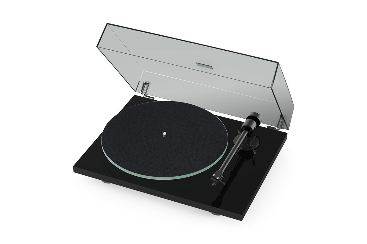 Pro-Ject T1 EVO Black High Gloss - gramofon analogowy