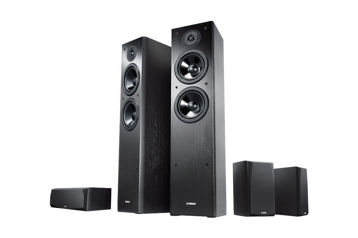 Yamaha NS-51 | NS-F51 z NS-P51 Black - zestaw kolumn do kina domowego 5.0