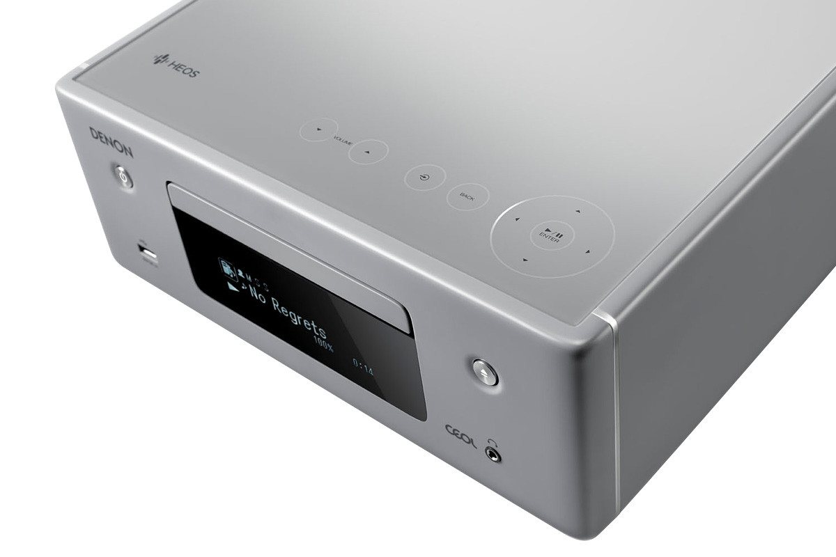 Denon CEOL N10 Grey - sieciowy mini system audio z odtwarzaczem CD
