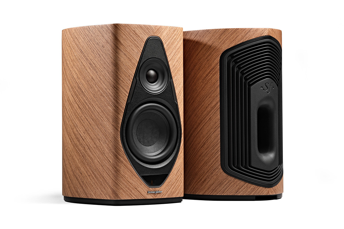 Sonus Faber Duetto Walnut - kolumny aktywne