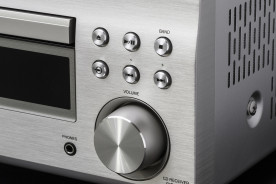 Denon RCD-M41 Premium Silver - amplituner stereo z odtwarzaczem CD