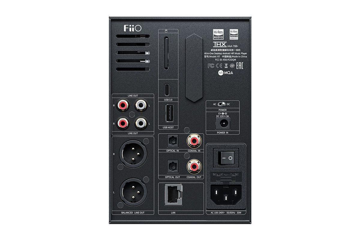 FiiO R7 Black - system audio typu "all-in-one" FiiO R7 Black - system audio typu "all-in-one"