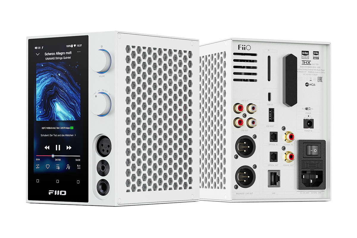 FiiO R7 White - system audio typu "all-in-one" FiiO R7 White - system audio typu "all-in-one"