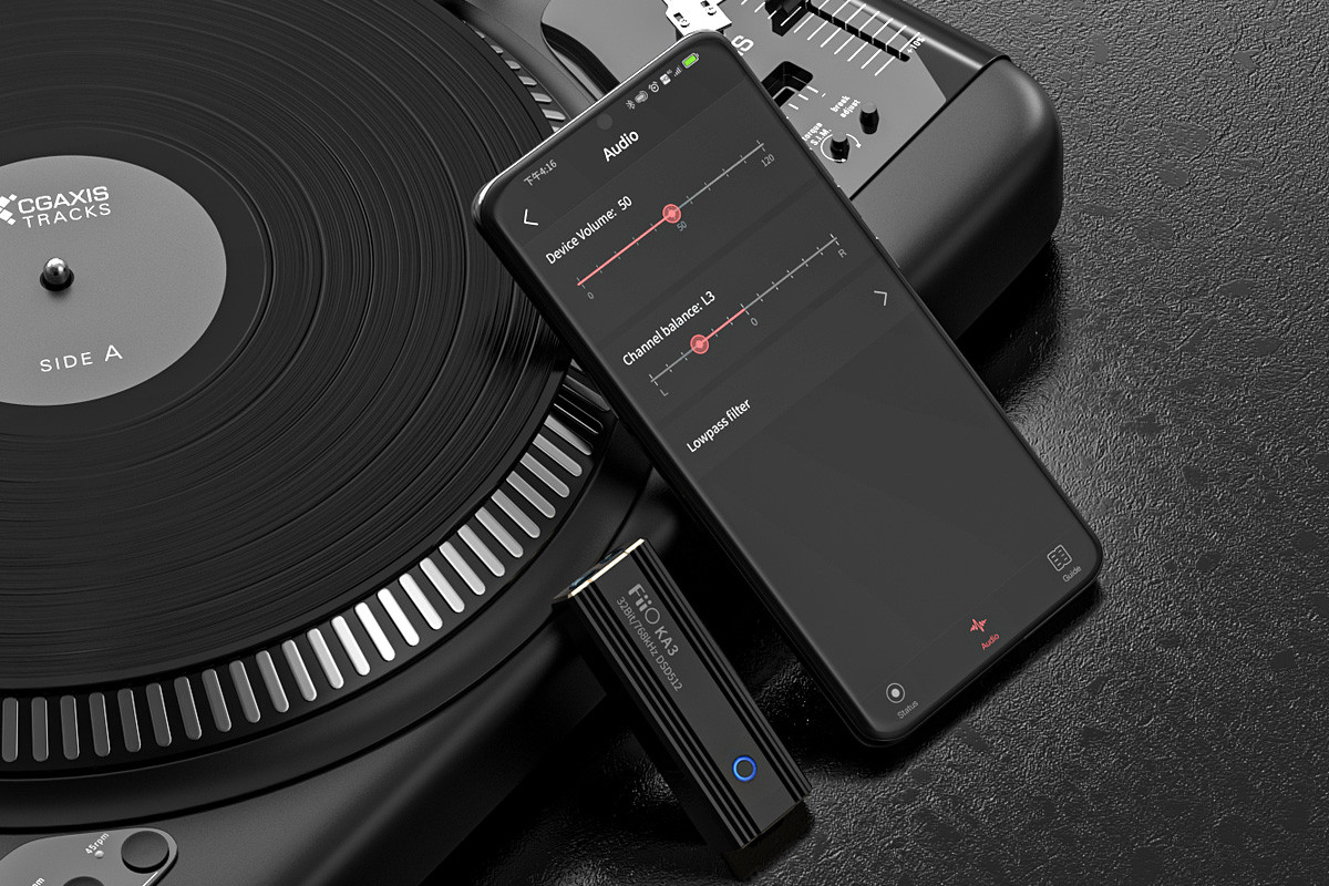 FiiO KA3 - wzmacniacz słuchawkowy z przetwornikiem DAC USB