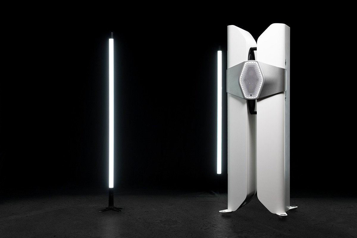 Monitor Audio Hyphn Pure Satin White - kolumny podłogowe