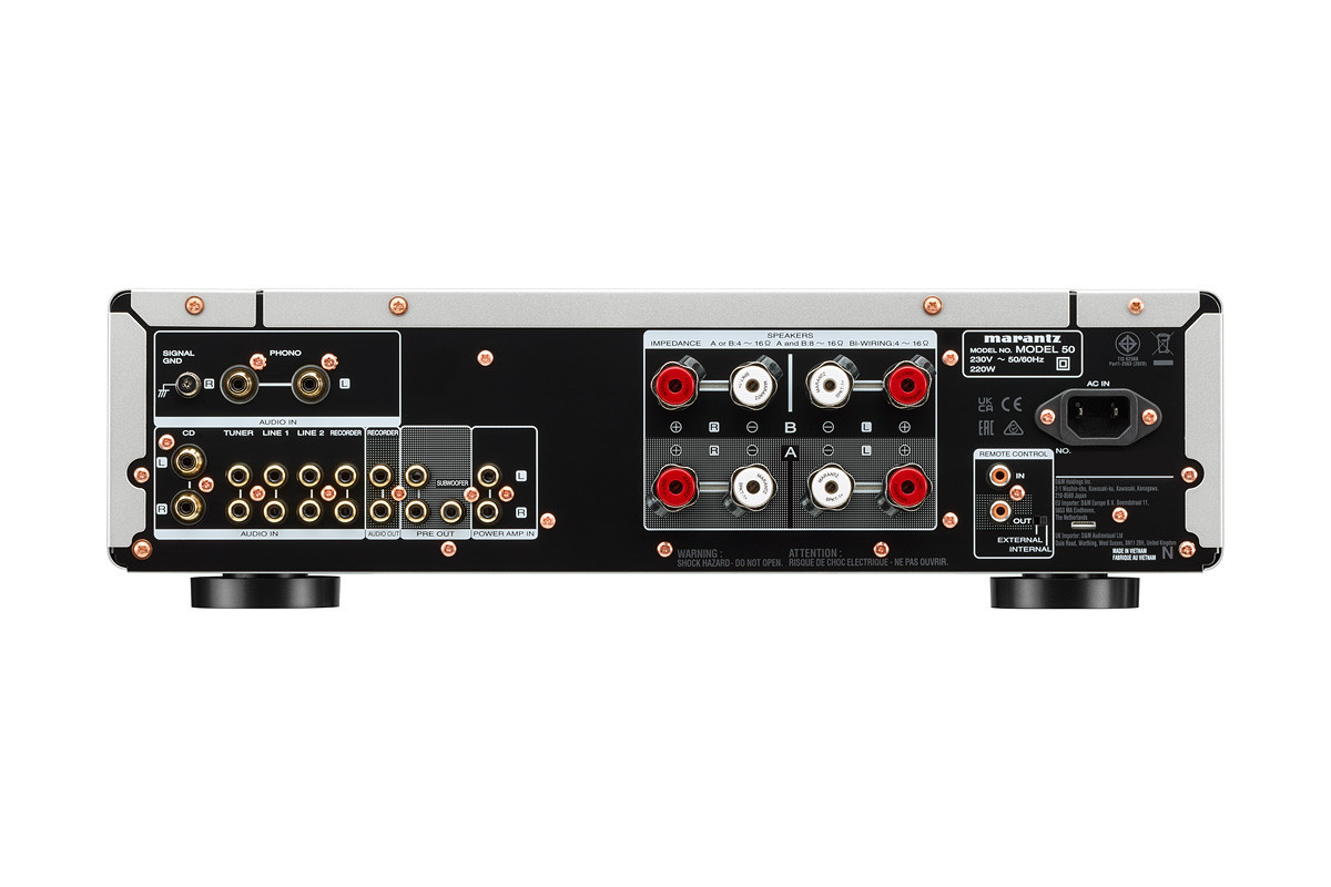 Marantz MODEL 50 Silver/Gold - wzmacniacz stereo Marantz MODEL 50 Silver/Gold - wzmacniacz stereo