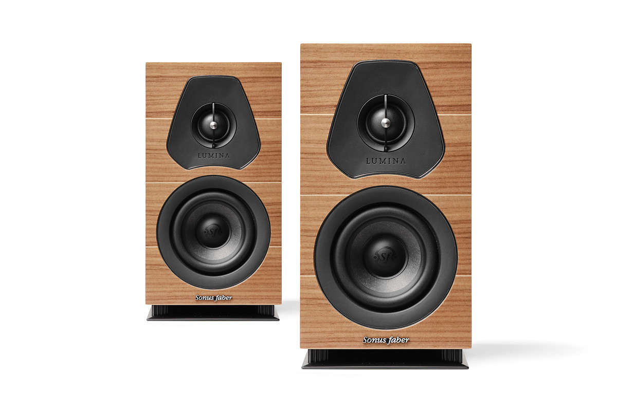 Sonus Faber Lumina I Walnut - kolumny podstawkowe