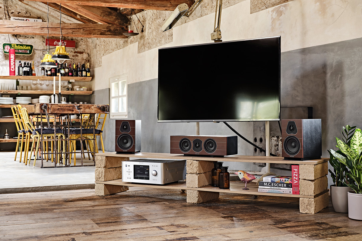 Sonus Faber Lumina Center I | CI Walnut - kolumna centralna