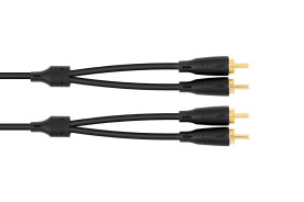 QED Connect Phono - przewód 2xRCA/2xRCA | interkonekt stereo o długości 0,75 m