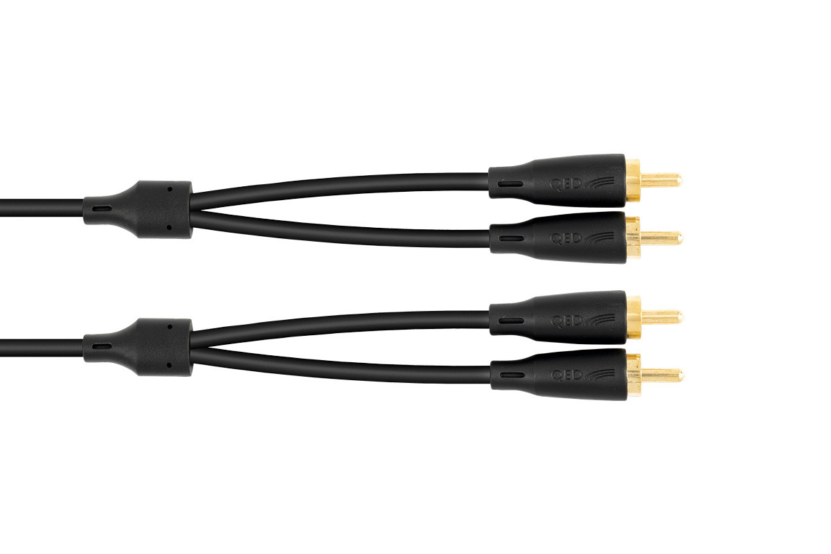 QED Connect Phono - przewód 2xRCA/2xRCA | interkonekt stereo o długości 0,75 m