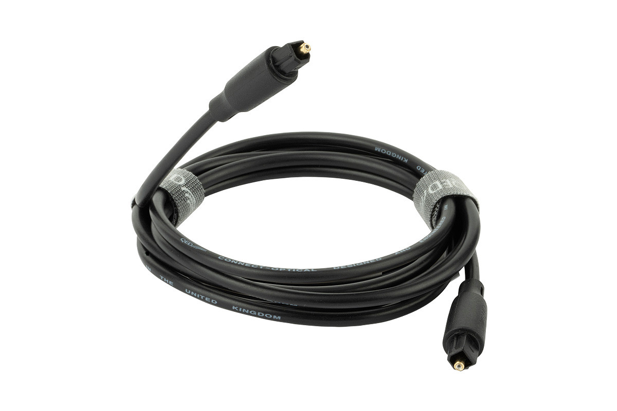 QED Connect Optical Cable - przewód optyczny Toslink/Toslink o długości 1,5 m