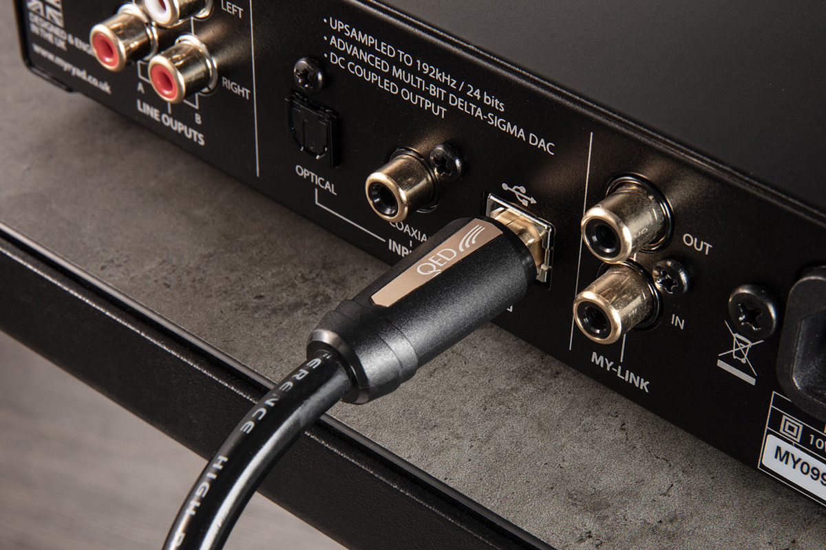 QED Reference USB A-B - przewód USB 2.0 A/B o długości 3 m