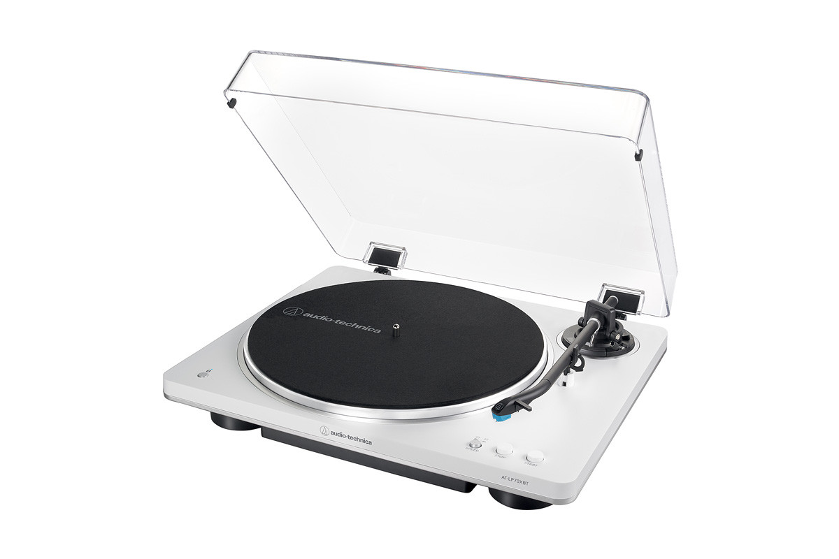 Audio-Technica AT-LP70XBT White - gramofon analogowy