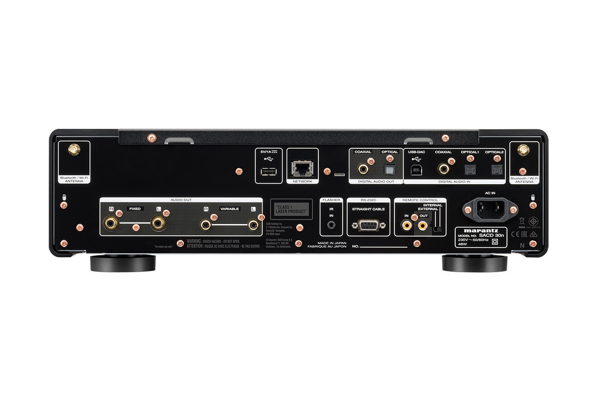 Marantz SACD 30n Black - odtwarzacz płyt CD/SACD z funkcjami sieciowymi