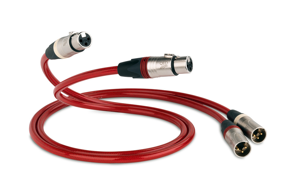 QED Reference XLR Audio 40 - przewód 2xXLR/2xXLR | interkonekt stereo o długości 0,6 m