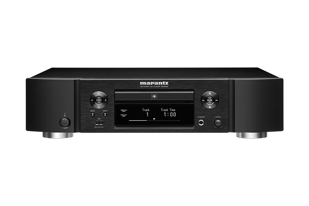 Marantz ND8006 Black - odtwarzacz płyt CD z funkcjami sieciowymi