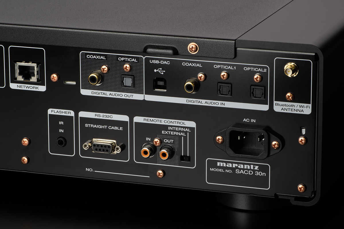 Marantz SACD 30n Black - odtwarzacz płyt CD/SACD z funkcjami sieciowymi